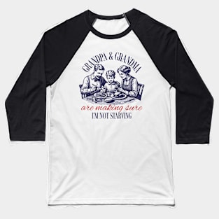 Grandpa And Grandma Baseball T-Shirt